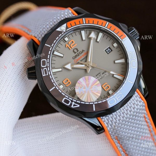 Best Quality Copy Omega Seamaster Planet Ocean Watches Black and Orange Best Quality Copy Omega Seamaster Planet Ocean Watches Black and Orange