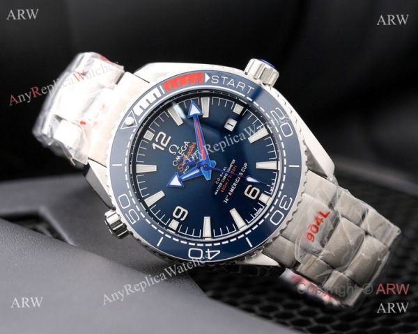 New Copy Omega Planet Ocean 600M Americas Cup Watches Stianless Steel Blue Dial New Copy Omega Planet Ocean 600M Americas Cup Watches Stianless Steel Blue Dial