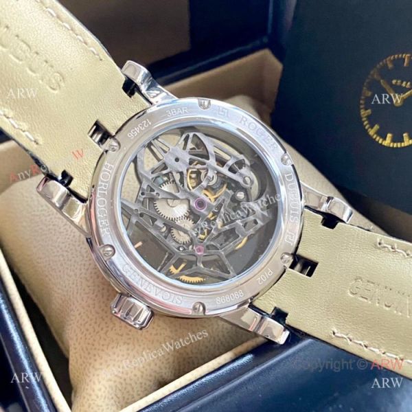New Replica Roger Dubuis Excalibur 46 Watch Black Hollow Face Men Size New Replica Roger Dubuis Excalibur 46 Watch Black Hollow Face Men Size