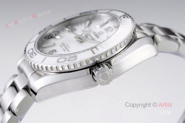 New Omega Seamaster Planet Ocean 600m White Ceramic Ladies Watch VS Factory Replica New Omega Seamaster Planet Ocean 600m White Ceramic Ladies Watch VS Factory Replica