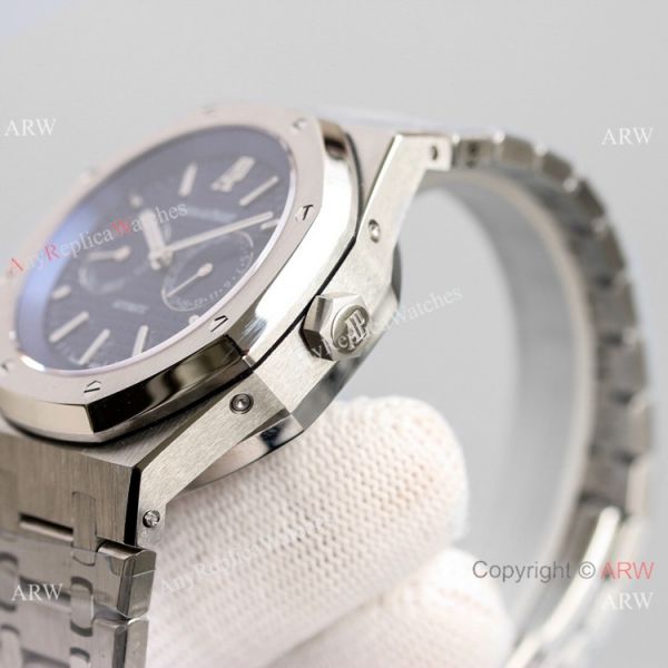 Swiss Model Audemars Piguet Royal Oak Moon Phase Watch 41mm Solid Black Swiss Model Audemars Piguet Royal Oak Moon Phase Watch 41mm Solid Black