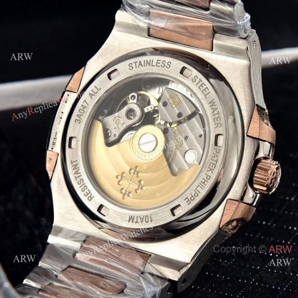 Luxury Patek Philippe Nautilus Full Diamond Automatic Watches Rose Gold Case Luxury Patek Philippe Nautilus Full Diamond Automatic Watches Rose Gold Case