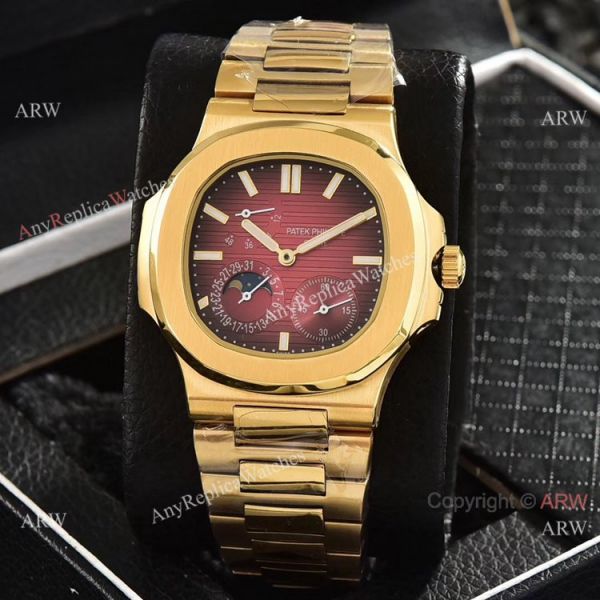 Patek Philippe Power Reserve Moonphase Copy Watches All Gold 40mm Patek Philippe Power Reserve Moonphase Copy Watches All Gold 40mm