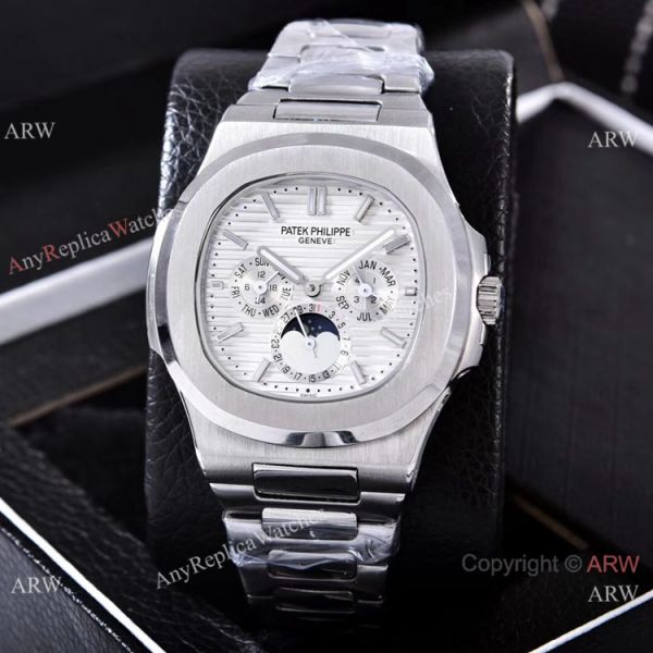 Knockoff Patek Philippe Nautilus Moon Phase 40mm Watches Stainless Steel Brown Dial Knockoff Patek Philippe Nautilus Moon Phase 40mm Watches Stainless Steel Brown Dial
