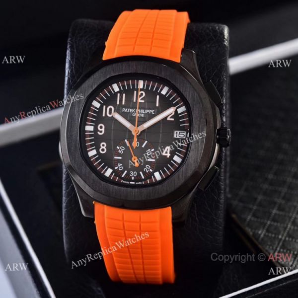 Best Clone Patek Philippe Aquanaut VK Quartz Watches Solid Black Best Clone Patek Philippe Aquanaut VK Quartz Watches Solid Black