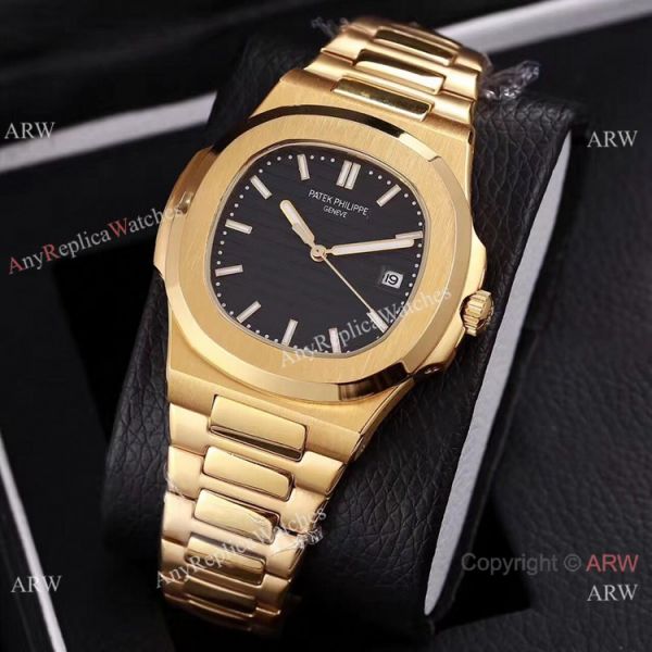 Knockoff Patek Philippe Nautilus All Gold Watches 40m Knockoff Patek Philippe Nautilus All Gold Watches 40m