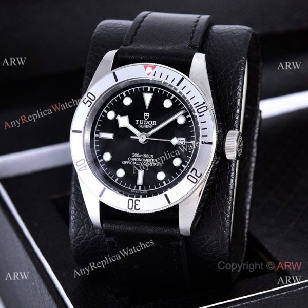 Clone Tudor Heritage Black Bay Automatic Watches Dark Red Bezel Silver Case Clone Tudor Heritage Black Bay Automatic Watches Dark Red Bezel Silver Case