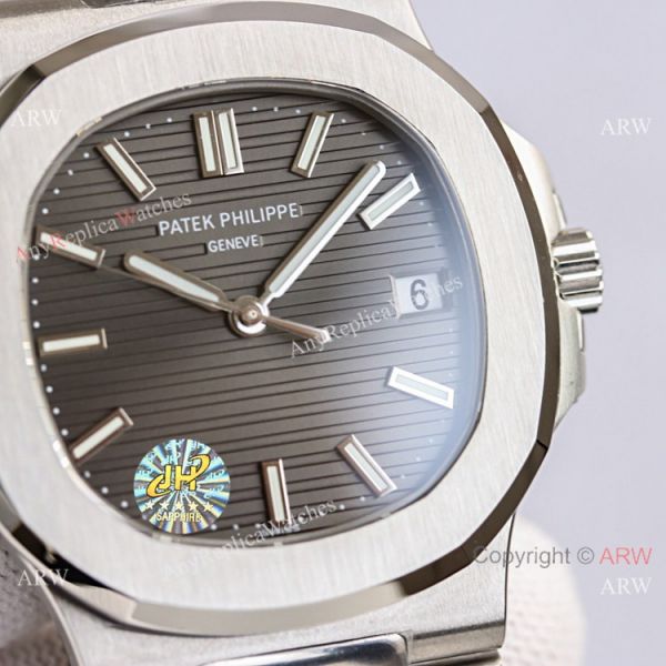 Swiss Grade Patek Philippe Nautilus PPF Factory Cal.324 Watch Stainless Steel Gray Dial 40mm Swiss Grade Patek Philippe Nautilus PPF Factory Cal.324 Watch Stainless Steel Gray Dial 40mm
