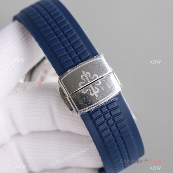 Swiss Knockoff Patek Philippe Aquanaut 324 S C Watch Blue Gradient Dial Rubber Strap Swiss Knockoff Patek Philippe Aquanaut 324 S C Watch Blue Gradient Dial Rubber Strap