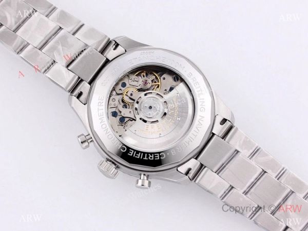 2021 New! Clone Breitling Premier B01 7750 Chronograph Watch White Panda Dial 2021 New! Clone Breitling Premier B01 7750 Chronograph Watch White Panda Dial