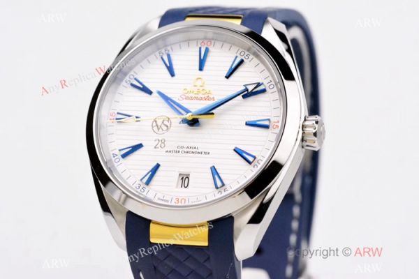 Swiss Omega Seamaster Aqua Terra 150m VSF 1-1 Best Edition 8900 Watch White Face Swiss Omega Seamaster Aqua Terra 150m VSF 1-1 Best Edition 8900 Watch White Face