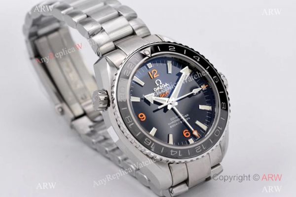 Swiss Copy Omega Seamaster Planet Ocean 600m GMT Watch VSF 8605 Stainless Steel Black Ceramic Bezel Swiss Copy Omega Seamaster Planet Ocean 600m GMT Watch VSF 8605 Stainless Steel Black Ceramic Bezel