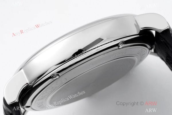 AI Factory Best Replica IWC Portofino Hand Wound 8 Days Moon Phase Watch SS White Dial AI Factory Best Replica IWC Portofino Hand Wound 8 Days Moon Phase Watch SS White Dial