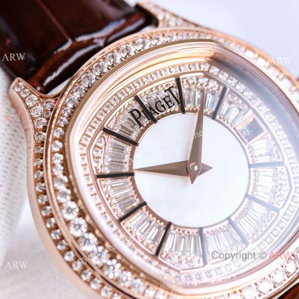TW Factory Piaget Black-Tie Rose Gold Diamond Watch 41mm TW Factory Piaget Black-Tie Rose Gold Diamond Watch 41mm