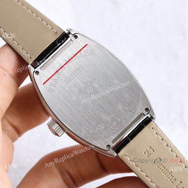 Swiss Copy Franck Muller Geneve Cintree Curvex Iced Out Silver Watch TWF V2 version Swiss Copy Franck Muller Geneve Cintree Curvex Iced Out Silver Watch TWF V2 version