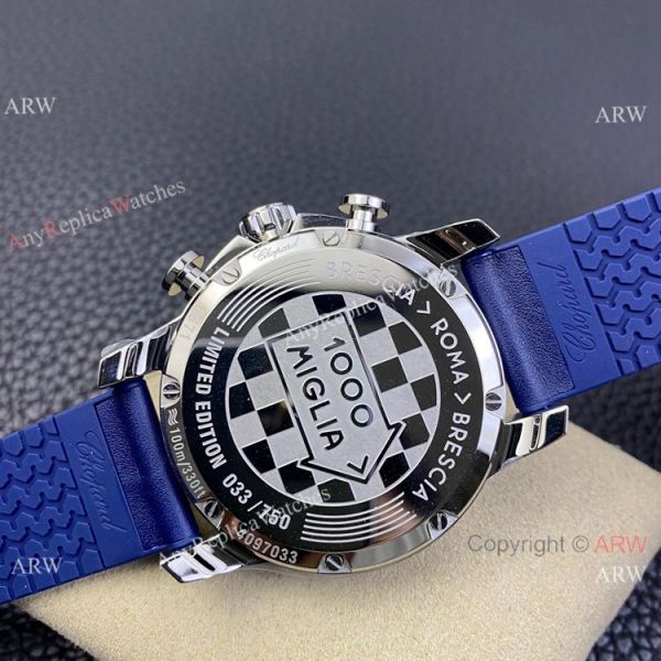 Swiss Grade Chopard Mille Miglia GTS Azzurro Chrono Watch Blue Dial Swiss Grade Chopard Mille Miglia GTS Azzurro Chrono Watch Blue Dial