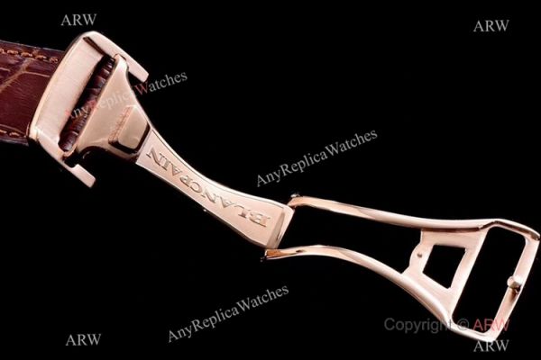 Super Clone Blancpain Fantasy Swiss Tourbillon Watch 43mm Rose Gold Skeleton Super Clone Blancpain Fantasy Swiss Tourbillon Watch 43mm Rose Gold Skeleton