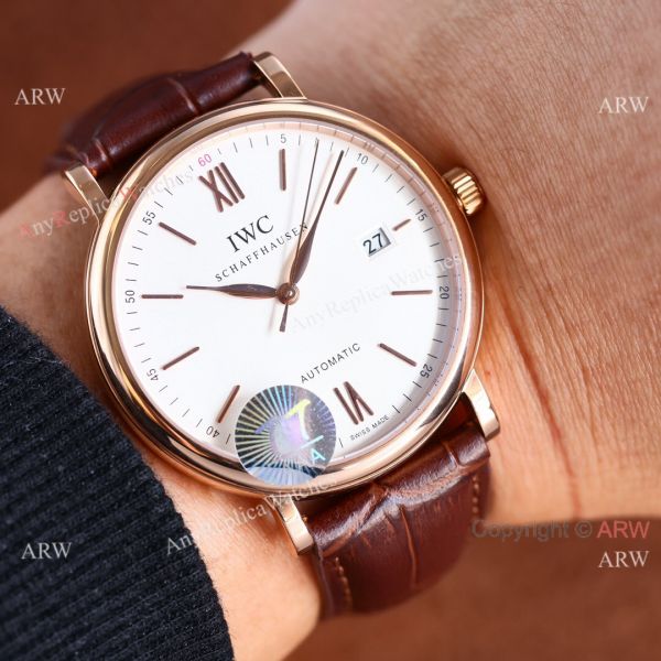 Knock-off IWC Portofino Citizen 9015 Rose Gold Case Watch Knock-off IWC Portofino Citizen 9015 Rose Gold Case Watch
