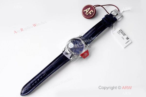 AF Factory 1:1 Best Edition Chopard Happy Sport Diamonds Watch Blue Dial 36mm AF Factory 1:1 Best Edition Chopard Happy Sport Diamonds Watch Blue Dial 36mm
