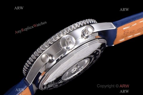 OXF Swiss Replica Breitling Old Navitimer II A13322 Watch Blue Chronograph Dial OXF Swiss Replica Breitling Old Navitimer II A13322 Watch Blue Chronograph Dial