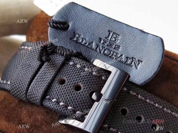 ZF Factory Swiss Replica Blancpain Fifty Fathoms Watch Solid Black ZF Factory Swiss Replica Blancpain Fifty Fathoms Watch Solid Black