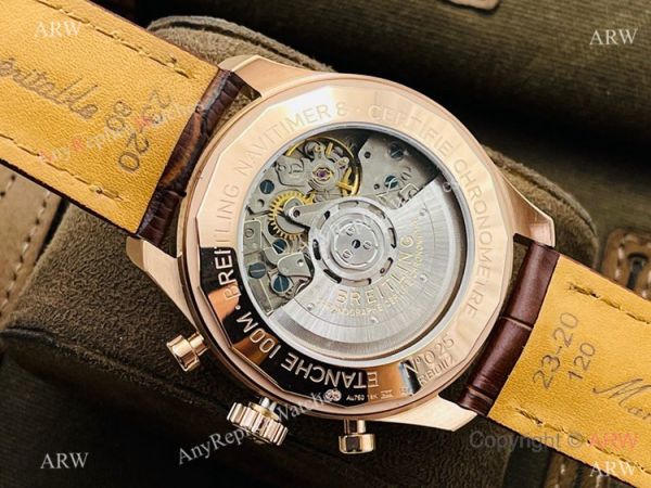 2021 New! Swiss 7750 Breitling Navitimer 08 Chronograph Watch Rose Gold 2021 New! Swiss 7750 Breitling Navitimer 08 Chronograph Watch Rose Gold