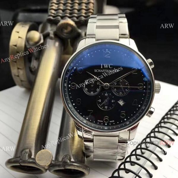 Faux IWC Portugieser Chronograph Watches Tone Tone Rose Gold Faux IWC Portugieser Chronograph Watches Tone Tone Rose Gold