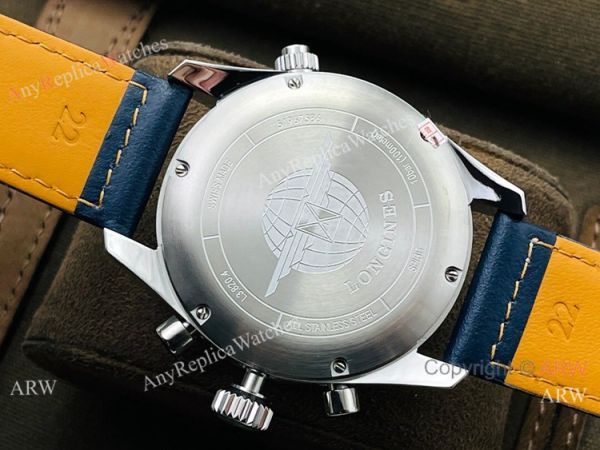 CF Factory 1:1 Replica Longines Spirit ETA 7753 Chronograph Watch Blue Face CF Factory 1:1 Replica Longines Spirit ETA 7753 Chronograph Watch Blue Face