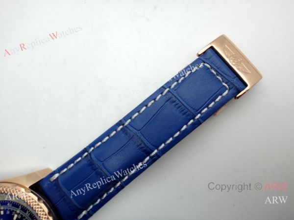 Copy Breitling Bentley Tourbillon Rose Gold Watch Blue Dial Copy Breitling Bentley Tourbillon Rose Gold Watch Blue Dial