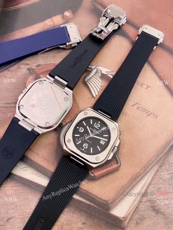 2021 New Copy Bell Ross BR05 Luxury Sports Watch Blue Steel 42mm 2021 New Copy Bell Ross BR05 Luxury Sports Watch Blue Steel 42mm
