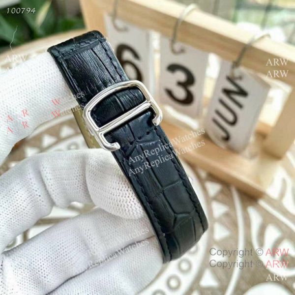 Replica Cartier Tank Moonphase Watches Leather Strap Replica Cartier Tank Moonphase Watches Leather Strap