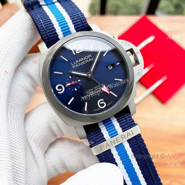Blue Face Luminor Panerai Luna Rossa Challenger Of The 36th Americas Cup Replica Watches Blue Face Luminor Panerai Luna Rossa Challenger Of The 36th Americas Cup Replica Watches