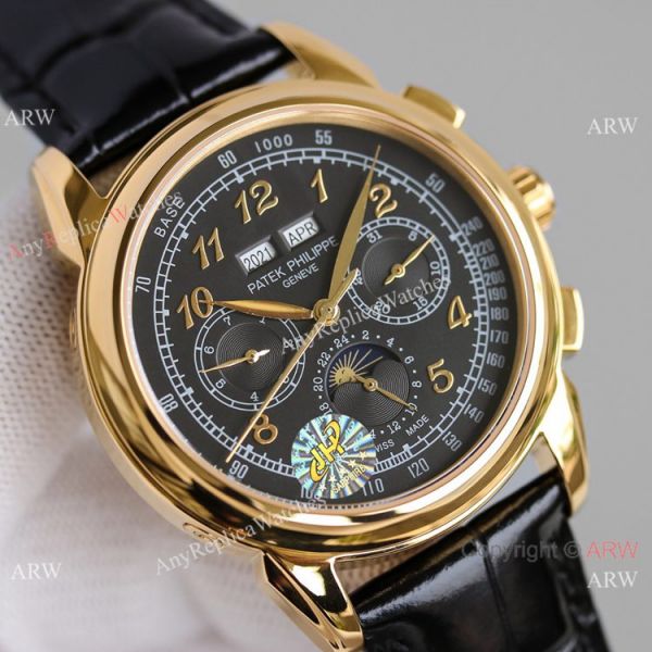 JH Swiss Copy Patek Philippe Perpetual Calendar Chronograph Yellow Gold 5270E Watch JH Swiss Copy Patek Philippe Perpetual Calendar Chronograph Yellow Gold 5270E Watch