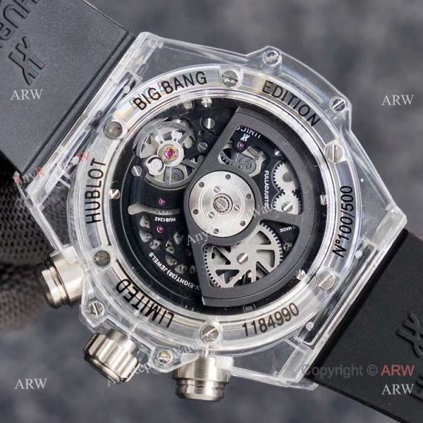 2021 New Hublot Unico Sapphire Chronograph Watch Blue Inner 2021 New Hublot Unico Sapphire Chronograph Watch Blue Inner