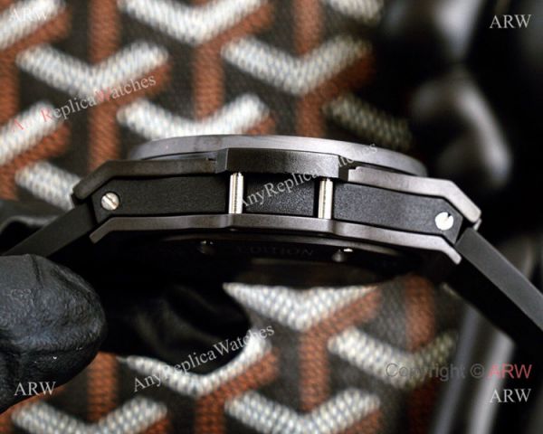 Clone Hublot Big Bang Chronograph Solid Black Watch For Sale Clone Hublot Big Bang Chronograph Solid Black Watch For Sale