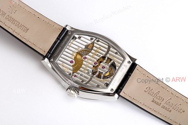 New Vacheron Constantin Malte REAL Tourbillon Black Face High End Replica Leather Strap Watch New Vacheron Constantin Malte REAL Tourbillon Black Face High End Replica Leather Strap Watch