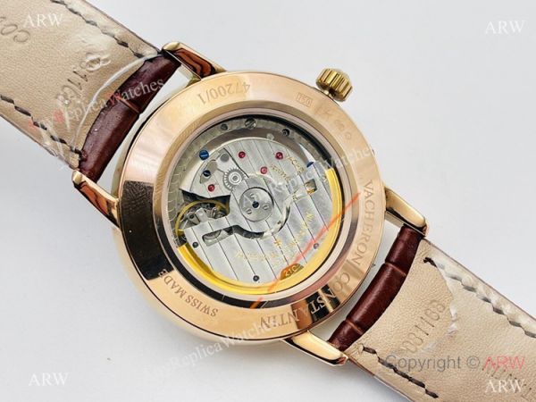 Swiss Grade One Vacheron Constantin Patrimony Power reserve TWS Cal.1420 Rose Gold Watch Swiss Grade One Vacheron Constantin Patrimony Power reserve TWS Cal.1420 Rose Gold Watch