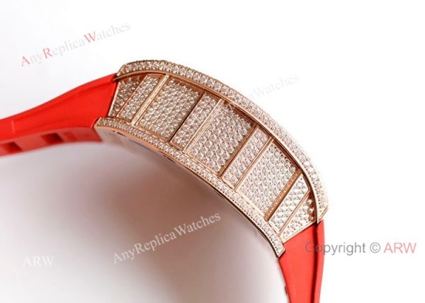 Diamond Richard Mille RM 11-FM Felipe Massa Chronograph Watches Best Replica Diamond Richard Mille RM 11-FM Felipe Massa Chronograph Watches Best Replica