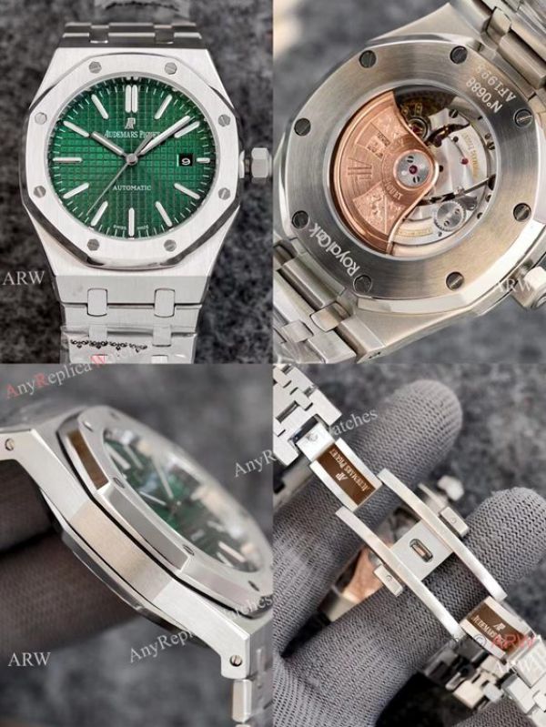 NEW! Audemars Piguet Royal Oak 15500 41mm Automatic Watches New Olive Green Dial NEW! Audemars Piguet Royal Oak 15500 41mm Automatic Watches New Olive Green Dial