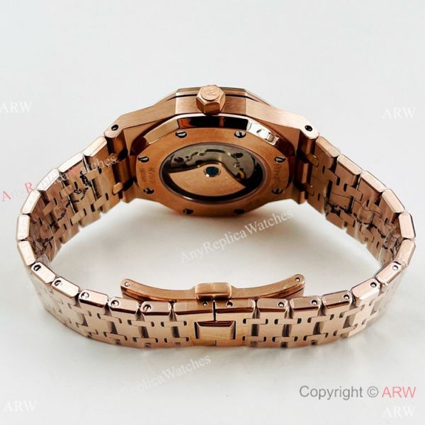 High Quality Audemars Piguet Rose Gold Royal Oak Blank Face Watch High Quality Audemars Piguet Rose Gold Royal Oak Blank Face Watch