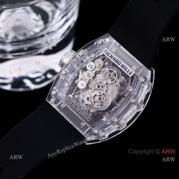 Replica Richard Mille RM 56 01 Sapphire Hublot Black Rubber Band Watch Replica Richard Mille RM 56 01 Sapphire Hublot Black Rubber Band Watch