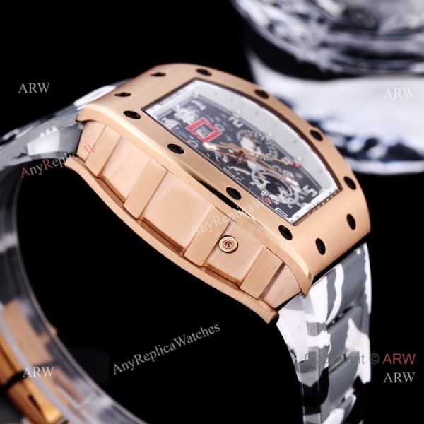 High Quality Replica Richard Mille RM011 FM Automatic Watch Camouflage Strap High Quality Replica Richard Mille RM011 FM Automatic Watch Camouflage Strap