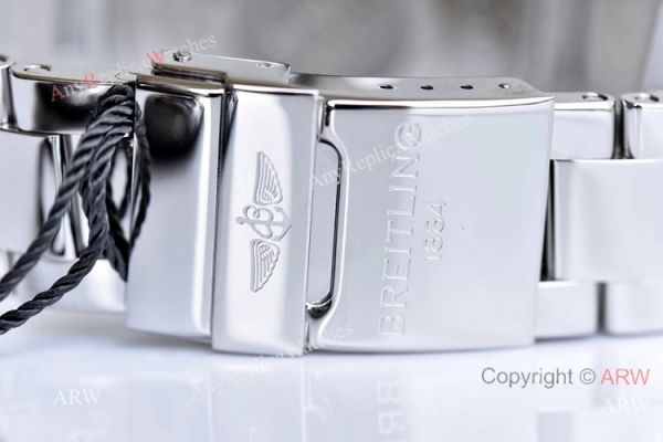 GF Factory Breitling Avenger II GMT Black Arabic Dial Stainless Steel Watch Swiss Grade Replica GF Factory Breitling Avenger II GMT Black Arabic Dial Stainless Steel Watch Swiss Grade Replica