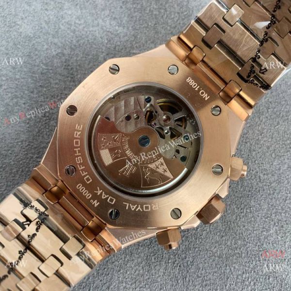 High Quality Audemars Piguet Royal Oak Offshore Skeleton Rose Gold Watch High Quality Audemars Piguet Royal Oak Offshore Skeleton Rose Gold Watch