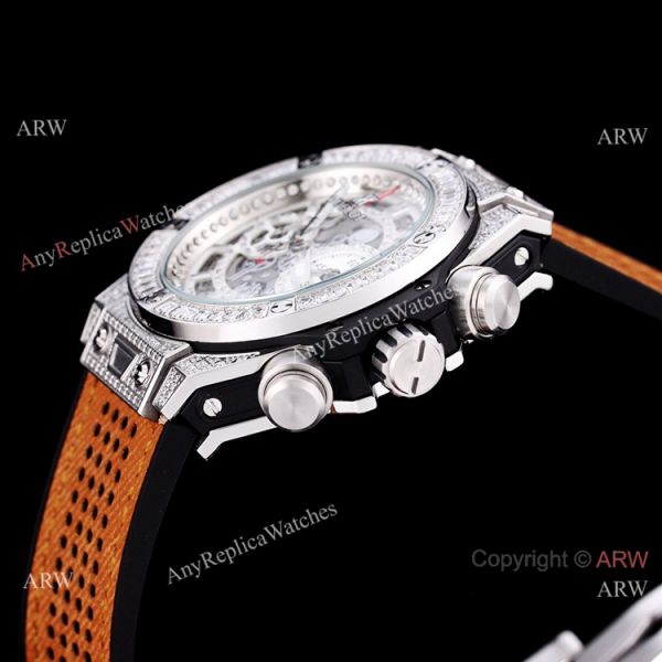 High Quality Copy Hublot Big Bang Iced Out Chronograph Watch Rose Gold High Quality Copy Hublot Big Bang Iced Out Chronograph Watch Rose Gold