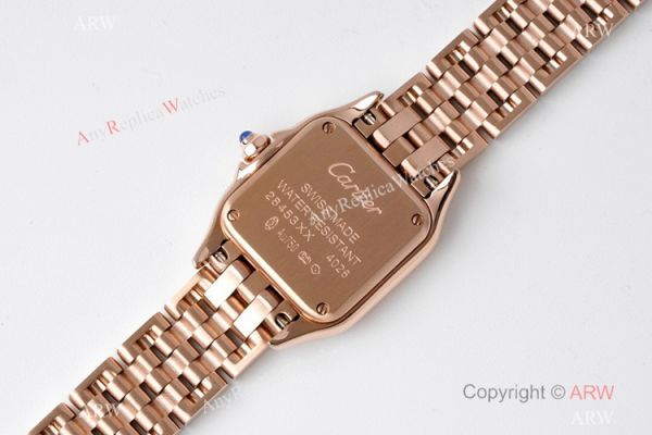 BV Factory Cartier Panthere De Swiss Quartz Watch Rose Gold Diamond Bezel 22mm for Women BV Factory Cartier Panthere De Swiss Quartz Watch Rose Gold Diamond Bezel 22mm for Women