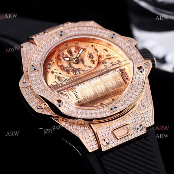 High Quality Replica Hublot Big Bang MP-11 Watch With Diamonds 45mm High Quality Replica Hublot Big Bang MP-11 Watch With Diamonds 45mm