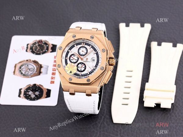 JF 1:1 Swiss Audemars Piguet Royal Oak Offshore 26408or Watch Leather Strap 44mm JF 1:1 Swiss Audemars Piguet Royal Oak Offshore 26408or Watch Leather Strap 44mm