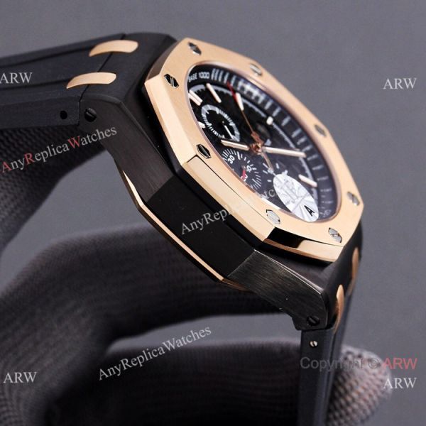 JF 1:1 Swiss Audemars Piguet AP Royal Oak Offshore 26406FR Black and Rose Gold Watch Super Clone JF 1:1 Swiss Audemars Piguet AP Royal Oak Offshore 26406FR Black and Rose Gold Watch Super Clone