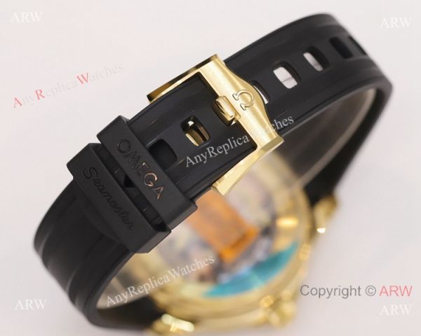 Super Clone Omega Seamaster James Bond OR 8800 Movement Watch Gold Case 42mm Super Clone Omega Seamaster James Bond OR 8800 Movement Watch Gold Case 42mm